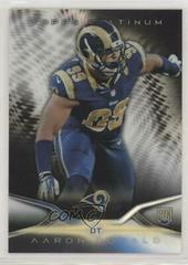 Aaron Donald [Black Refractor] #112 Football Cards 2014 Topps Platinum Prices