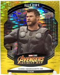 Chris Hemsworth as Thor [Yellow Taxi] #75 Marvel 2022 Allure Prices