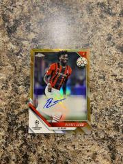 Rafael Leao [Gold Refractor] Soccer Cards 2021 Topps Chrome UEFA Champions League Autographs Prices