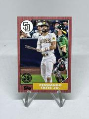 Fernando Tatis Jr. [Red] #T87-9 Baseball Cards 2022 Topps 1987 Prices