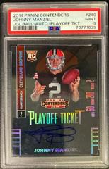 Johnny Manziel [Juggling Ball Autograph Playoff Ticket] #240 Football Cards 2014 Panini Contenders Prices
