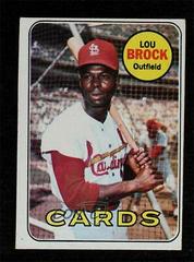 Lou Brock Baseball Cards 1969 Topps Prices