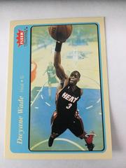 Dwyane Wade [Blue] Basketball Cards 2004 Fleer Prices