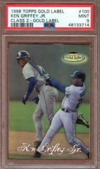 Ken Griffey Jr. [Class 2] #100 Baseball Cards 1998 Topps Gold Label Prices