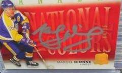 Marcel Dionne #NC-MD Hockey Cards 2021 Upper Deck The Cup National Colors Autographs Prices