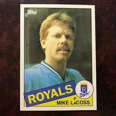 Mike LaCoss #69T Baseball Cards 1985 Topps Traded Tiffany Prices