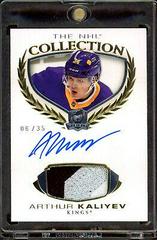 Arthur Kaliyev Hockey Cards 2020 Upper Deck The Cup NHL Collection Autograph Patch Prices