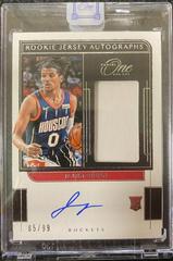 Jalen Green Basketball Cards 2021 Panini One and One Rookie Jersey Autographs Prices