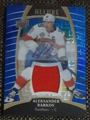 Aleksander Barkov [Blue Line Autograph Jersey Relic] #7 Hockey Cards 2019 Upper Deck Allure Prices
