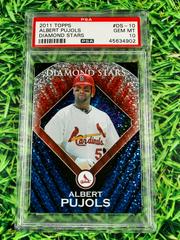 Albert Pujols #DS-10 Baseball Cards 2011 Topps Diamond Stars Prices