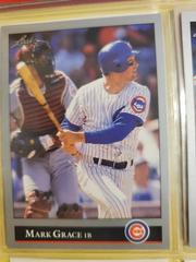 Mark Grace #26 Baseball Cards 1992 Leaf Prices