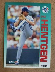 Pat Hentgen Baseball Cards 1992 Fleer Update Prices