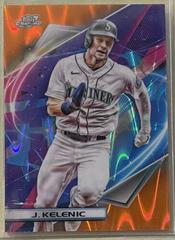 Jarred Kelenic [Orange Galactic] #5 Baseball Cards 2022 Topps Cosmic Chrome Prices
