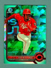 Trei Cruz [Aqua] #BD-11 Baseball Cards 2020 Bowman Draft Sapphire Prices