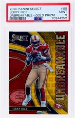 Jerry Rice [Gold Prizm] Football Cards 2020 Panini Select Unbreakable Prices