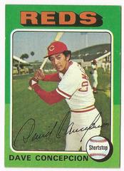 Dave Concepcion #17 Baseball Cards 1975 Topps Prices
