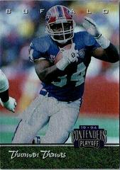 Thurman Thomas Football Cards 1994 Playoff Contenders Prices
