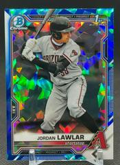 Jordan Lawlar #BDC-194 Baseball Cards 2021 Bowman Draft Sapphire Prices