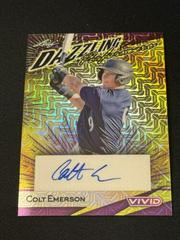 Colt Emerson [Purple Mojo] #BA-CE1 Baseball Cards 2023 Leaf Vivid Autograph Prices