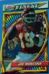 Joe Montana [Refractor] #172 Football Cards 1994 Topps Finest Prices
