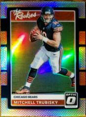 Mitchell Trubisky #1 Football Cards 2017 Panini Donruss Optic the Rookies Prices