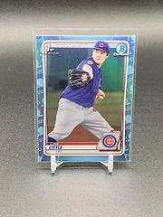 Luke Little [Chrome Sky Blue Refractor] Baseball Cards 2020 Bowman Draft Prices