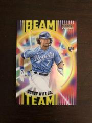 Bobby Witt Jr. [Orange] #BT-25 Baseball Cards 2022 Stadium Club Chrome Beam Team Prices
