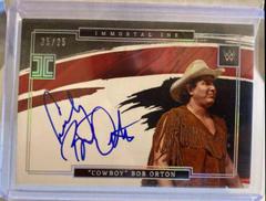 Cowboy Bob Orton [Holo Silver] #IM-BOR Wrestling Cards 2022 Panini Impeccable WWE Immortal Ink Autographs Prices