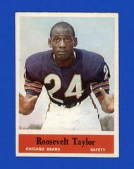 Roosevelt Taylor Football Cards 1964 Philadelphia Prices
