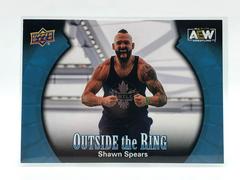 Shawn Spears Wrestling Cards 2022 Upper Deck AEW Outside the Ring Prices