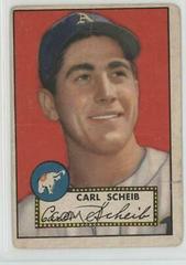 Carl Scheib Baseball Cards 1952 Topps Prices