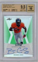 Brandin Cooks [Green] #BA-BC1 Football Cards 2014 Leaf Metal Draft Autographs Prices