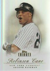 Robinson Cano #10 Baseball Cards 2012 Topps Tribute Prices