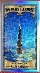 Burj Khalifa Baseball Cards 2021 Topps Allen & Ginter Chrome Mini World’s Largest Prices