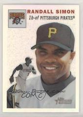 Randall Simon [Retrofractor] #THC49 Baseball Cards 2003 Topps Heritage Chrome Prices