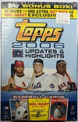 Blaster Box Baseball Cards 2006 Topps Updates & Highlights Prices