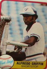 Alfredo Griffin #430 Baseball Cards 1981 Fleer Prices