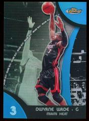 Dwyane Wade [Blue Refractor] #3 Basketball Cards 2007 Finest Prices