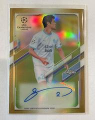 Hiroki Sakai [Gold Refractor] Soccer Cards 2020 Topps Chrome UEFA Champions League Autographs Prices