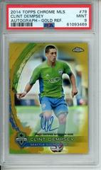 Clint Dempsey [Autograph Gold Refractor] Soccer Cards 2014 Topps Chrome MLS Prices