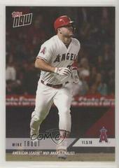Mike Trout Baseball Cards 2018 Topps Now Off Season Prices
