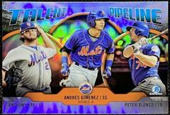 Anthony Kay, Andres Gimenez, Peter Alonso #NYM Baseball Cards 2019 Bowman Chrome Talent Pipeline Prices
