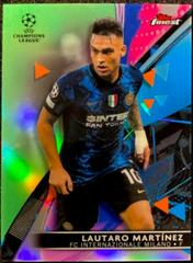 Lautaro Martinez [Neon Green] Soccer Cards 2021 Topps Finest UEFA Champions League Prices