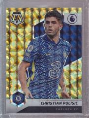 Christian Pulisic [Gold Fluorescent] Soccer Cards 2021 Panini Mosaic Premier League Prices