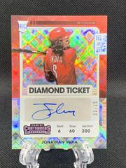 Jonathan India [Autograph Diamond] #182 Baseball Cards 2021 Panini Contenders Prices