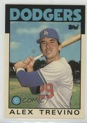 Alex Trevino Baseball Cards 1986 Topps Traded Tiffany Prices