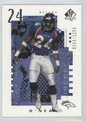 Deltha O'Neal Football Cards 2000 SP Authentic Prices