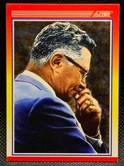 Vince Lombardi [No Curtis Mgt] Football Cards 1990 Panini Score Prices