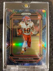 Isiah Pacheco [Blue Shimmer] #352 Football Cards 2022 Panini Prizm Prices
