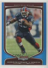 Marshawn Lynch [Blue Refractor] Football Cards 2009 Bowman Chrome Prices
